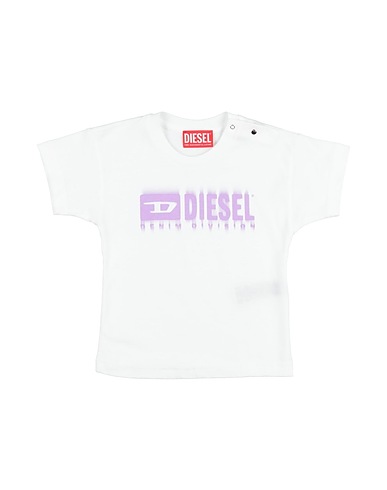 DIESEL T-Shirt Weiß 100% Baumwolle