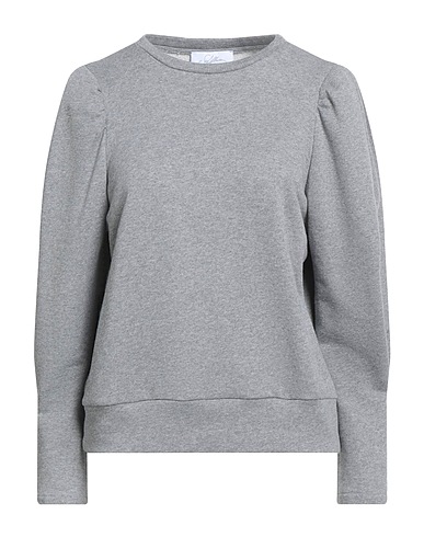 SOALLURE Sweatshirt Grey 100% Cotton