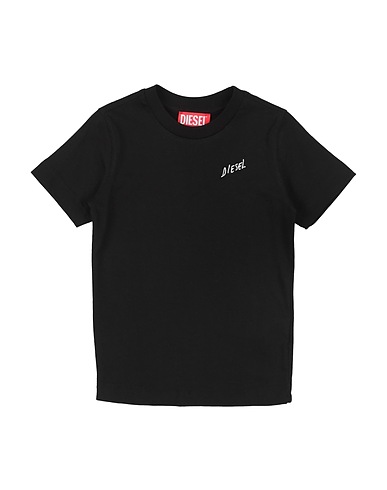 DIESEL T-shirt Nero 100% Cotone