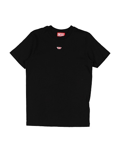 DIESEL Ｔシャツ ブラック コットン 100%