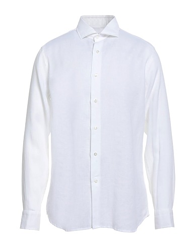GUGLIELMINOTTI Linen shirt Ivory 100% Linen