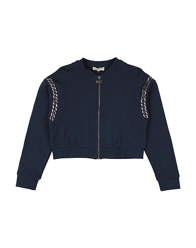 MICHAEL KORS KIDS Sweatshirt Navy blue 100% Cotton, Elastane