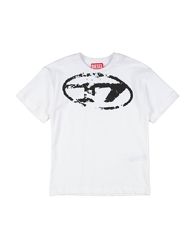 DIESEL T-shirt White 100% Cotton