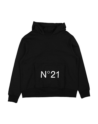 N°21 Sweatshirt Black 100% Cotton