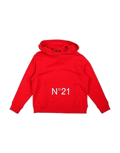 N°21 Felpa Rosso 100% Cotone