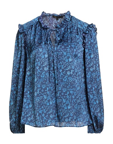 MAJE Top Navy blue 100% Polyester
