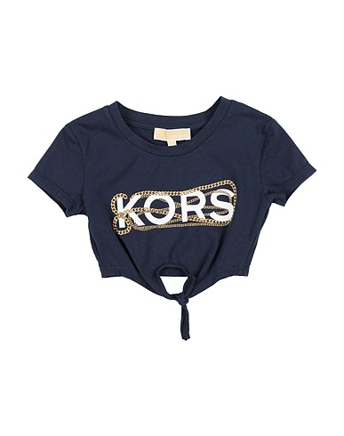 MICHAEL KORS KIDS T-shirt Midnight blue 95% Cotton, 5% Elastane
