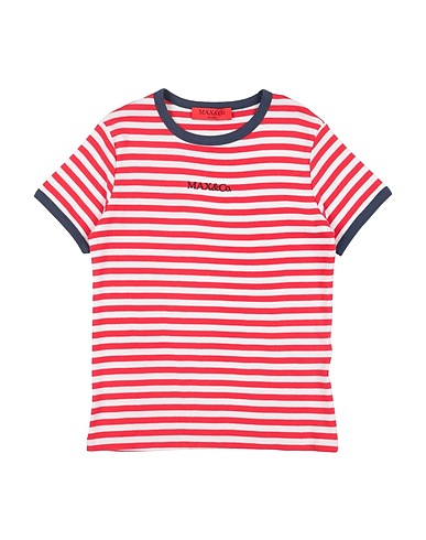 MAX&Co. T-shirt Red 100% Cotton