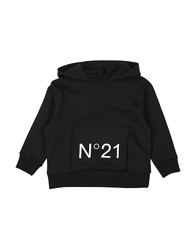 N°21 Hooded track jacket  Black 100% Cotton