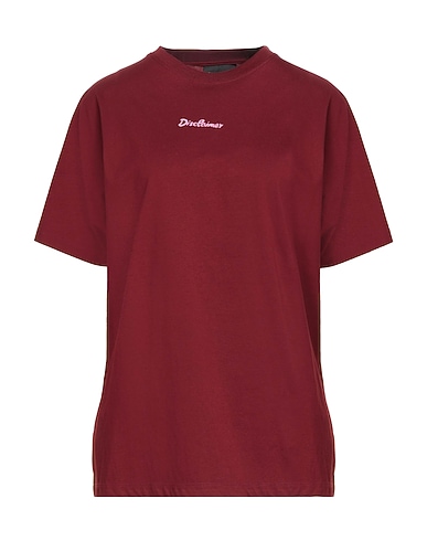 DISCLAIMER T-Shirt Bordeaux 100% Baumwolle