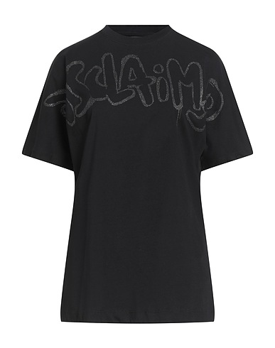 DISCLAIMER T-Shirt Schwarz 100% Baumwolle