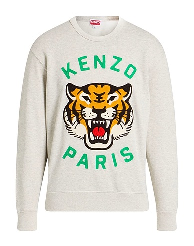KENZO Sweatshirt Light grey 100% Cotton