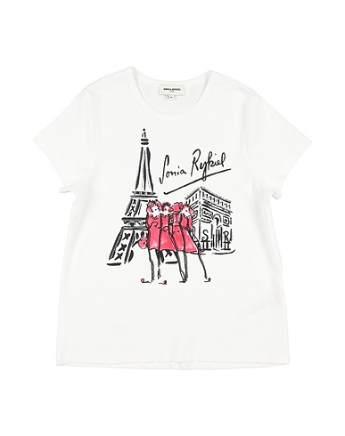 SONIA RYKIEL T-Shirt Weiß 100% Baumwolle