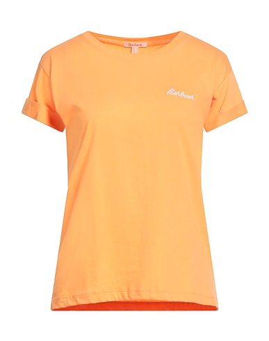 BARBOUR T-shirt Orange 100% Cotton