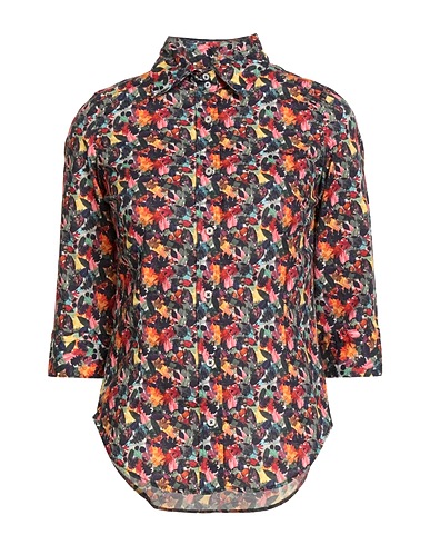 ALTEMFLOWER Hemden und Blusen mit Blumen Orange 100% Baumwolle