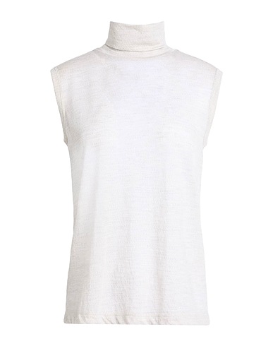 HACHE Polo neck Light grey 100% Wool