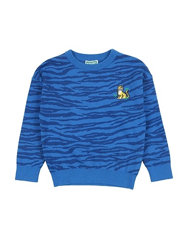 KENZO KIDS Jumper Light blue 100% Cotton