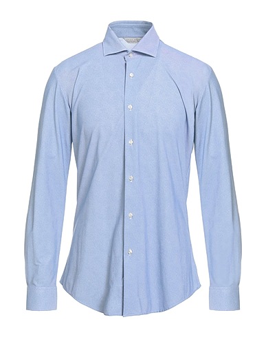 BRIAN DALES Einfarbiges Hemd NATURAL LOW IMPACT Hellblau 74% Polyamid, 26% Elastan
