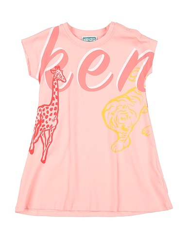 KENZO KIDS Dress Pink 95% Cotton, 5% Elastane