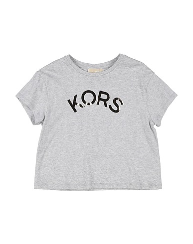 MICHAEL KORS KIDS T-shirt Light grey 100% Cotton