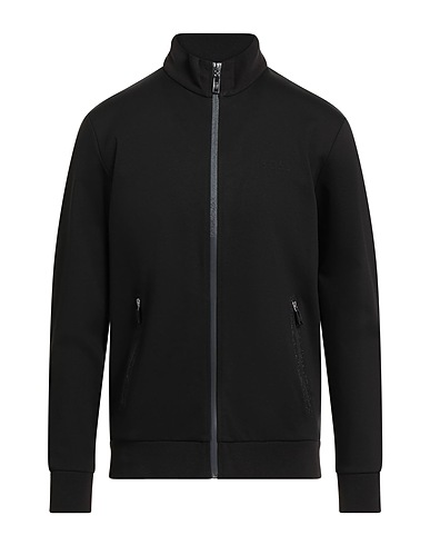 BOSS Sweatshirt Black 73% Cotton, 27% Polyester