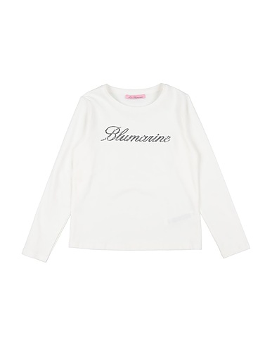 MISS BLUMARINE T-shirt Ivory 95% Cotton, 5% Elastane