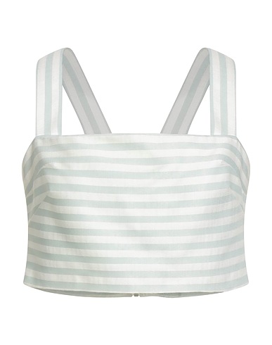 MARCIANO by GUESS Top Light green 54% Polyester, 44% Viscose, 2% Elastane