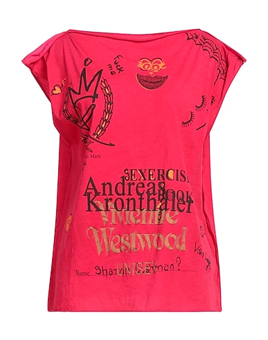 ANDREAS KRONTHALER x VIVIENNE WESTWOOD T-shirt Magenta 100% Cotone