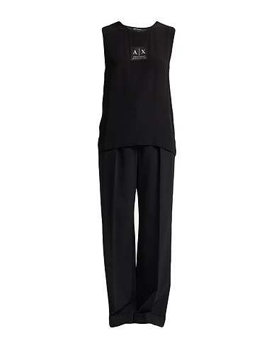 ARMANI EXCHANGE Top BLACK EDITION Black 100% Viscose
