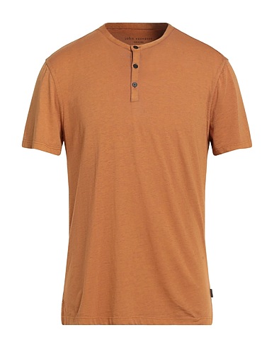 JOHN VARVATOS T-shirt Cammello 53% Cotone organico, 47% Poliestere