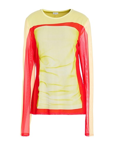 LOEWE Top Verde lime 85% Poliammide, 15% Elastan, Viscosa