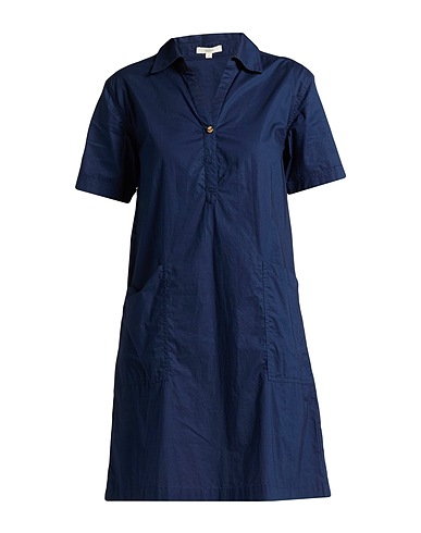 YERSE Minivestido Azul marino 100% Algodón