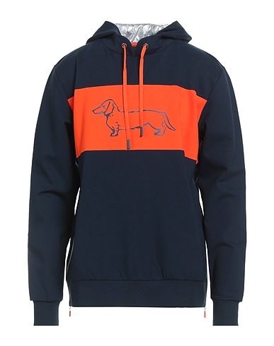 HARMONT & BLAINE Hooded track jacket  Midnight blue 67% Modal, 28% Polyamide, 5% Elastane