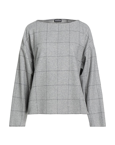 EMPORIO ARMANI Top Grigio chiaro 60% Lana, 29% Poliestere, 8% Poliammide, 3% Altre Fibre