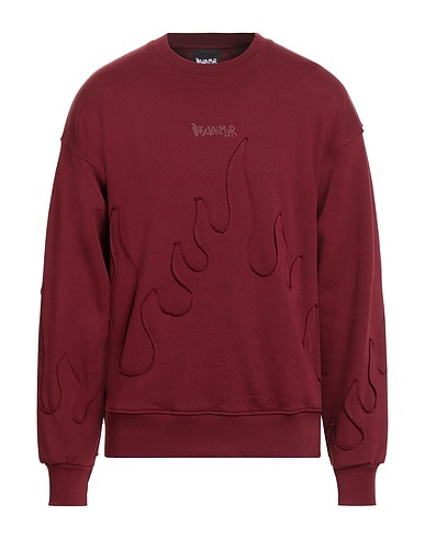 DISCLAIMER Sweatshirt Burgundy 100% Cotton