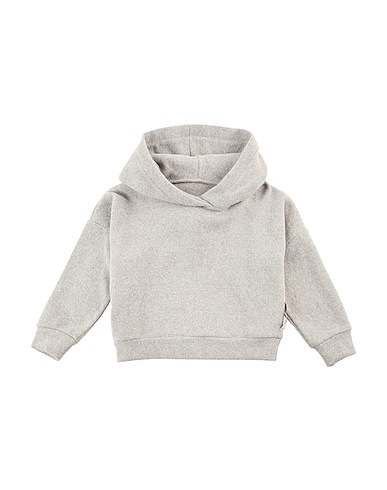@MADILLY Hooded track jacket  Light grey 70% Cotton, 26% Synthetic fibers, 4% Elastane