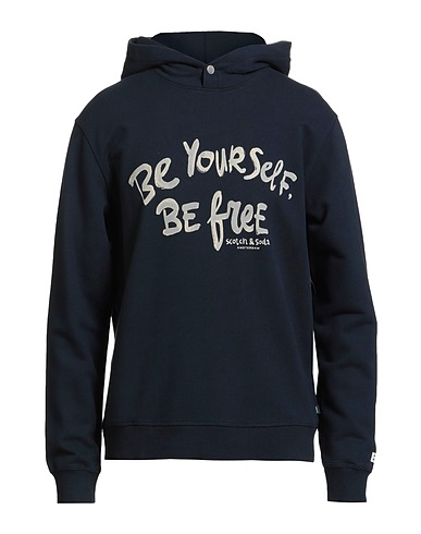 SCOTCH & SODA Hoodie Nachtblau 100% Baumwolle