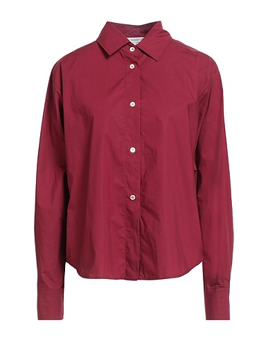 FORTE_FORTE Camisas y blusas lisas Púrpura 100% Algodón