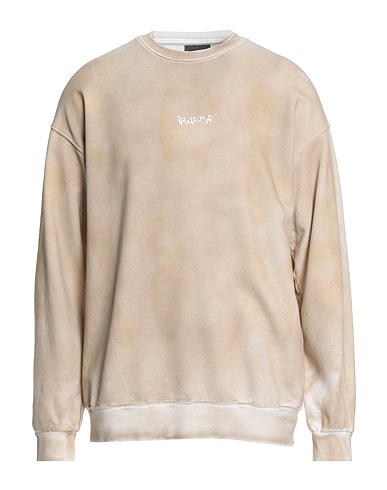 DISCLAIMER Felpa Beige 100% Cotone
