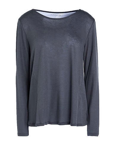 PUROTATTO T-shirt Charcoal 80% Modal, 20% Protein fibre