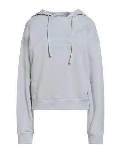PATRIZIA PEPE Felpa Grigio chiaro 100% Cotone