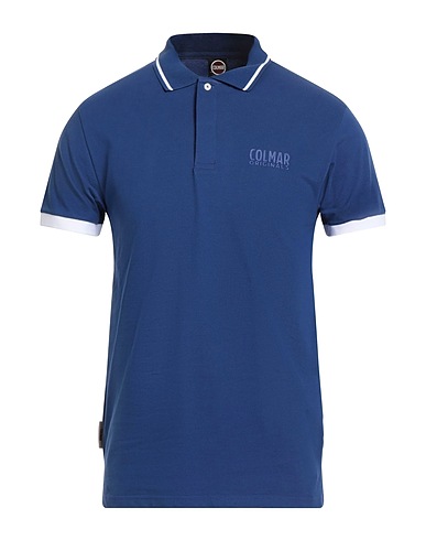 COLMAR Polo Blu 96% Cotone, 4% Elastan
