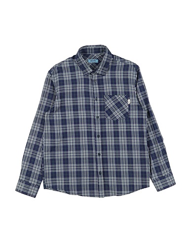 LIU •JO MAN Patterned shirt Navy 100% Cotton