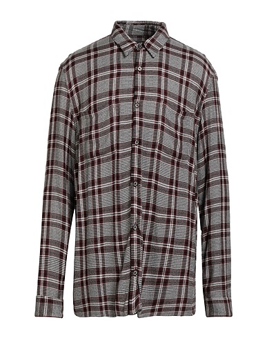 JOHN VARVATOS Patterned shirt Black 100% Viscose