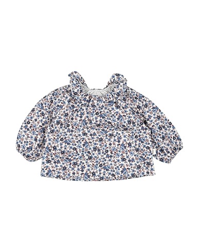TEDDY & MINOU Top Slate blue 100% Cotton