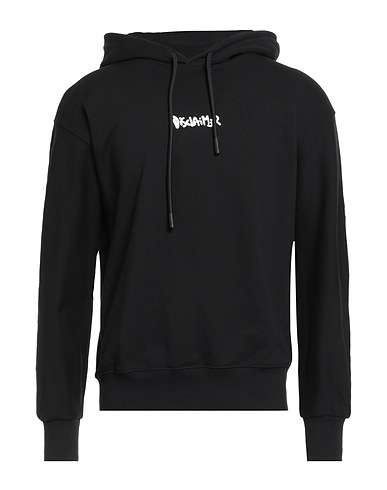 DISCLAIMER Felpa Nero 100% Cotone