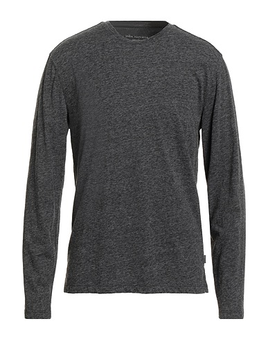 JOHN VARVATOS T-shirt Charcoal 53% Cotton, 47% Polyester