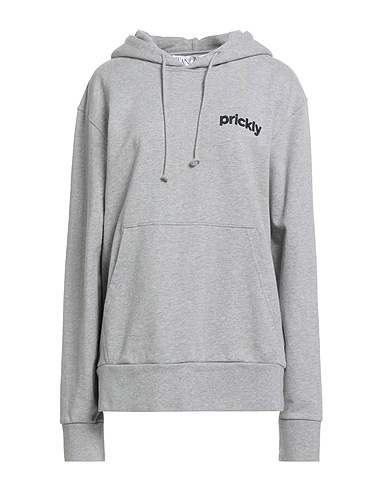 JW ANDERSON Hooded track jacket  Grey 100% Organic cotton