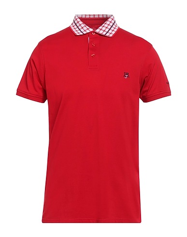 HARMONT & BLAINE Poloshirt JEANS Rot 100% Baumwolle