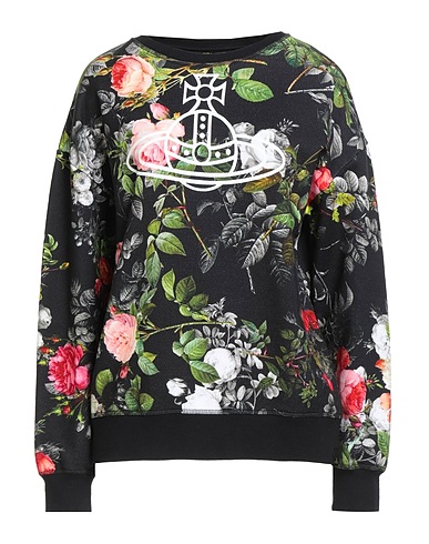 VIVIENNE WESTWOOD ANGLOMANIA Sweatshirt Black 100% Cotton